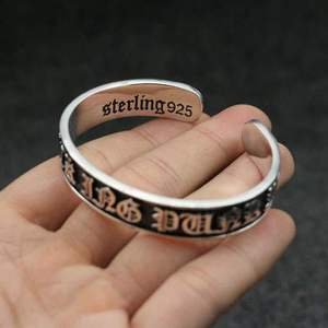 克罗心开口情侣手镯