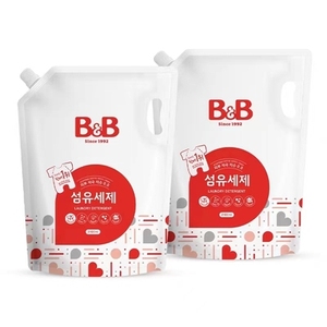 韩国保宁婴儿洗衣液宝宝专用BB衣物清洁剂2100ml袋装