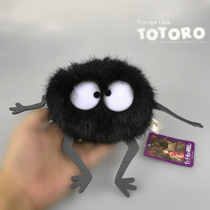 宫崎骏龙猫千与千寻小挂件毛绒玩具黑炭煤球灰尘精灵公仔零钱包