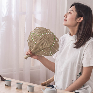 老山东纯手工艺编织大蒲扇棕扇子夏季手摇扇宝宝纳凉扇芭蕉驱蚊扇