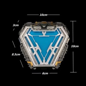 漫威复联4 mk50钢铁侠版 方舟反应堆 反应炉 可佩戴胸灯 盒装手办
