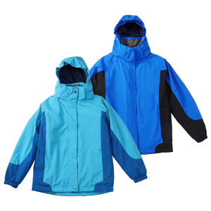 儿童小学初高中校服同款冬季冲锋衣外套摇粒绒内胆藏蓝色浅绿色服