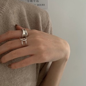 日式轻奢ins小众设计戒指chi女潮人时尚个性复古冷淡风开口指环