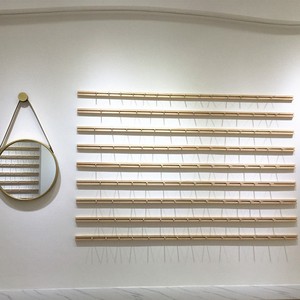 2022饰品店铺墙上专用饰品架子可滑动拼接挂墙耳环项链展示架收纳