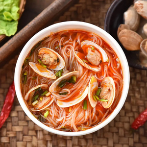 三井巷花甲粉桶装香辣味红薯粉米粉粉丝整箱泡面方便食品速食夜宵