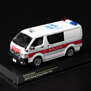 tiny 微影 1/43 丰田 toyota hiace 海狮警车2012 am 7104 2015