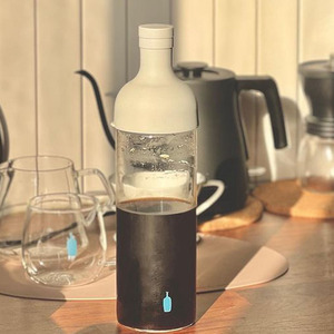 现货日本bluebottle蓝瓶子联名款冷萃壶冷泡冰滴咖啡壶玻璃冷萃杯