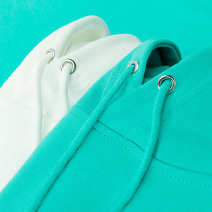 300g重磅蒂芙尼蓝连帽卫衣纯色宽松休闲上衣男女秋_阿里巴巴找货神器