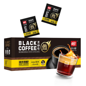 中啡美式纯速溶黑咖啡粉未添加蔗糖40袋云南小粒咖啡