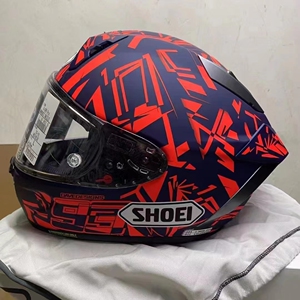 shoei x15 黑红迷宫蚂蚁头盔