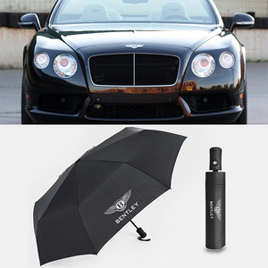 适用于宾利车载雨伞慕尚雅致欧陆飞驰折叠高档4s店定制男女通用