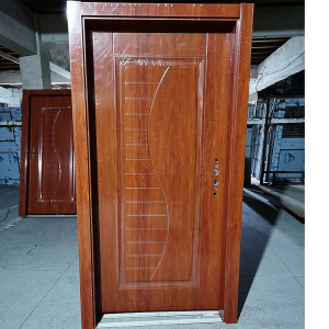 h框钢板房间门室内烤漆防盗卧室门出租家用门简约套装复合门防潮