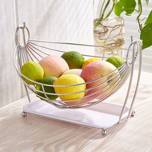 304不锈钢水果篮沥水篮果盘客厅水果收纳篮放水果的篮子果盆