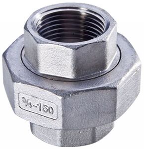 不锈钢201/304丝扣活接头/水管接头/水暖配件/丝扣管件/由任