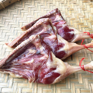 江西腊鸭腿3只600g 传统手工自制腌制风干 特产咸鸭腿 咸鸭肉腊味