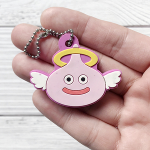 se勇者斗恶龙dq小号怪兽 天使史莱姆公仔模型挂件包包吊饰