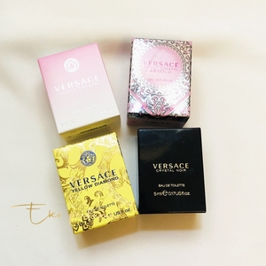 versace范思哲女士香水小样致臻粉钻/晶钻/幻影金钻/黑钻q版5ml