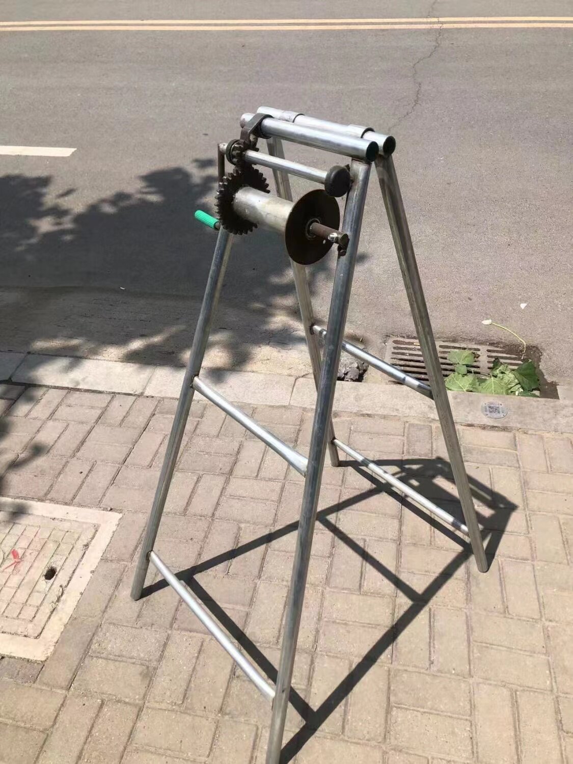 深井作业污水泵架绞盘吊井双井架提升大深井潜水0人付款2081