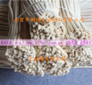 定制工业毛毡绳 纯羊毛绳 吸油毛毡绳 导油毛毡绳 毛毡筒各种规格