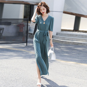 连体裤裙夏高腰