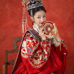 女正品立领直襟长衫刺绣齐腰褶裙云肩中国风原创明制传统1人付款298