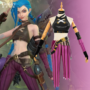 英雄联盟cos服lol暴走萝莉金克丝cos双城之战jinx同款cosplay衣服