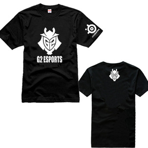 G2 esports csgo 战队 队服 cs go  标志 g2战队 短袖 T恤 衣服