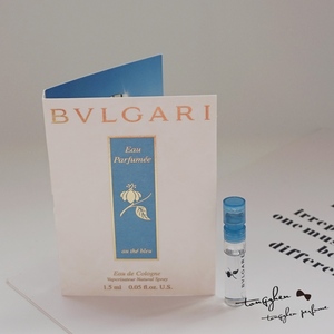 bvlgari宝格丽茗蓝茶中性古龙水男士女士香水小样原装试管1.5ml