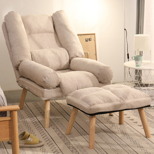 懒人沙发单人懒人椅阳台休闲榻榻米少女凳子网红可折叠卧室小沙发