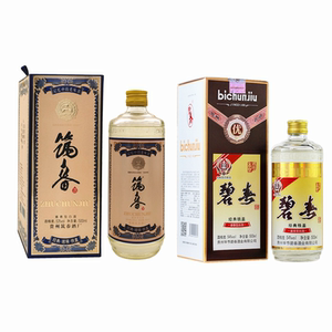 筑春酒 铁盖 碧春酒 铁盖玻璃瓶 酱香型白酒500ml高度纯粮酒坤沙