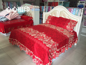 韩式床裙单件席梦思1.8m2米床蕾丝双层花边可爱情侣1.5床甩卖包邮
