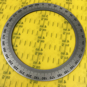 刻度盘角度盘不锈钢圆盘机械配件170x130x2 b017  厂家直销
