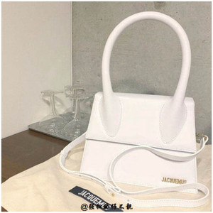 国现jacquemus迷你包mini手提斜挎单肩鳄鱼纹紫色牛皮中号口红包