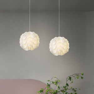 床头吊灯现代简约服装店咖啡厅餐厅吧台灯具网红创意花球卧室吊灯