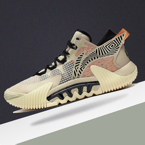 李宁42bengbadfive系列篮球鞋反伍2low男透气实战运动鞋男abfs003