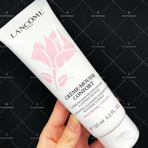 香港采购 lancome/兰蔻 清滢柔肤洁面乳泡沫洗面奶125ml 粉色