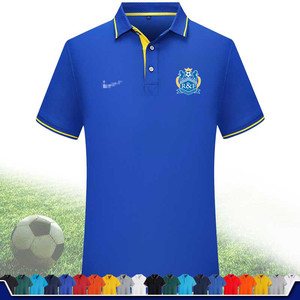 广州城足球队主场球衣服富力足球俱乐部球迷助威polo衫短袖t恤