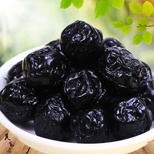 半湿大黑梅 夹番茄梅子 红心酸梅酸甜梅话梅蜜饯果脯休闲零食包邮