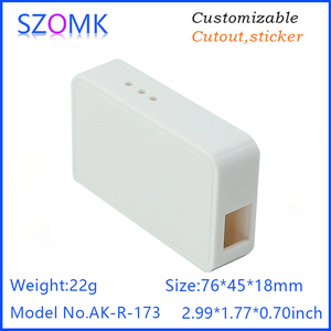 SZOMK 奥科姆 ABS溢水检测仪壳体塑料外壳传感探测感应器盒R-173