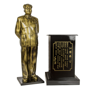 大型毛主席摆像餐厅酒店单位室内雕塑铜像多款式全身像毛泽东摆件