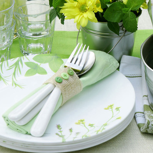 美国原装进口corelle康宁餐具耐热玻璃汤碗饭碗盘子欧洲香草散装