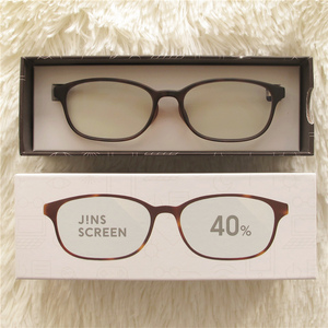 北京现货 日本专柜购JINS青少年 成人护眼防蓝光眼镜