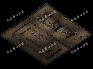 传奇地图素材 高清幽灵船 1层