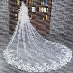 拖尾新娘头纱新款新款头纱软结婚礼拖尾韩式拖地3米超长婚纱头纱