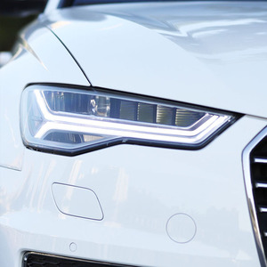 适用于奥迪a6l改装矩阵大灯12-18款新款流水a6l改装全led大灯总成