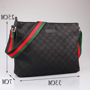 古琦酷奇包挎包男青斜挎单肩包牛津纺大容量商务休闲帆布男包