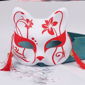 成人面罩头套性感鬼节假面人脸卡通蒙面美女情趣狐狸面具全脸狐妖