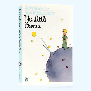 小王子英文版原版进口小说 the little prince 彩图插画 少儿英语