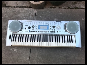 二手medeli/美得理m2电子琴61力度键专业教学考级电子琴功能强大