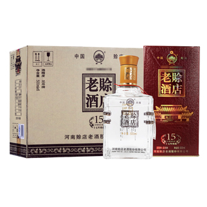 2014年赊店老酒46度十五窖藏浓香型白酒500ml*6瓶整箱